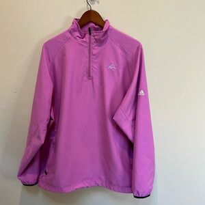 Adidas windbreaker 1/4 zip Climacool